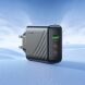 Мережевий зарядний пристрій Hoco CS26A PD45W (USB + 2Type-C) - Black (960227B). Фото 8 з 9