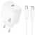 Сетевое зарядное устройство Hoco CS53A Surplus PD25W + кабель Type-C to Type-C - White: фото 1 из 9