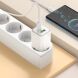 Сетевое зарядное устройство Hoco N41 PD20W+QC3.0 + кабель Type-C to Type-C - White (346157W). Фото 9 из 10