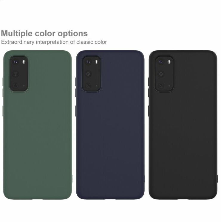 Силіконовий чохол IMAK UC-1 Series для Samsung Galaxy S20 (G980) - Black: фото 10 з 10