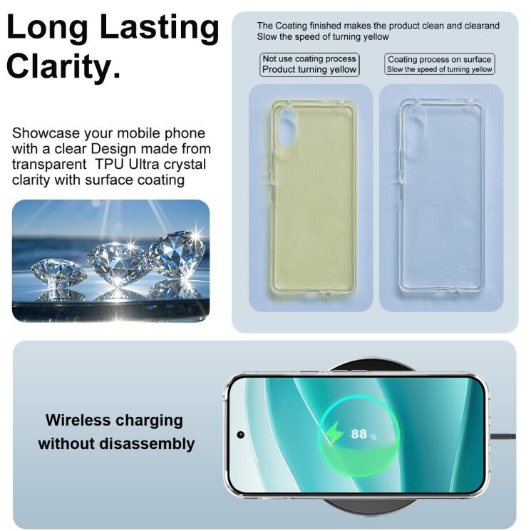Силіконовий чохол IMAK UX-10 Series для Google Pixel 10 / 10 Pro - Transparent: фото 6 з 7