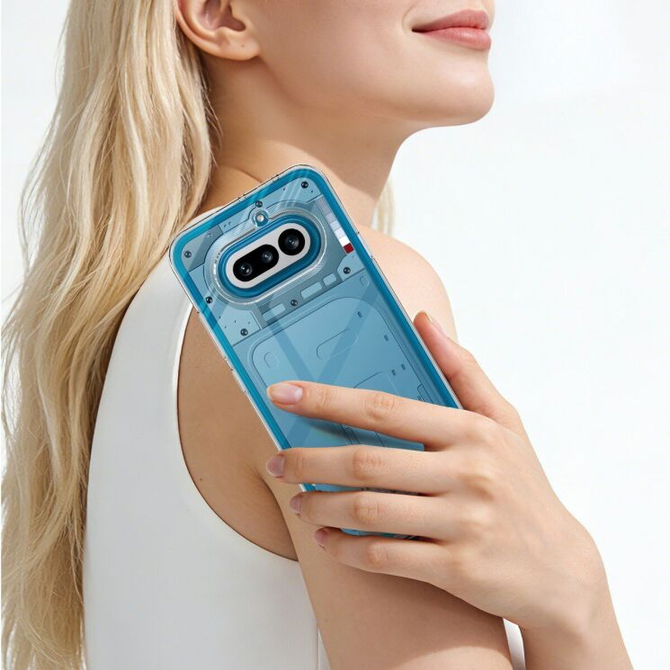 Силіконовий чохол IMAK UX-10 Series для Nothing Phone (4a) - Transparent (411315T) Силіконовий чохол IMAK UX-10 Series для Nothing Phone (4a) - Transparent: фото 8 з 9