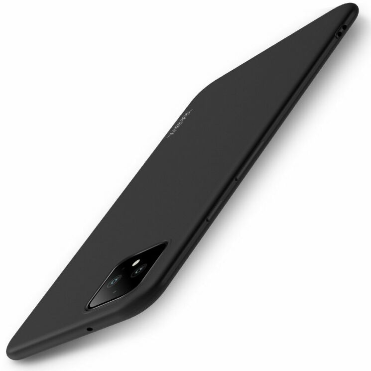 Силиконовый чехол X-LEVEL Matte для Google Pixel 4 - Black: фото 1 из 7