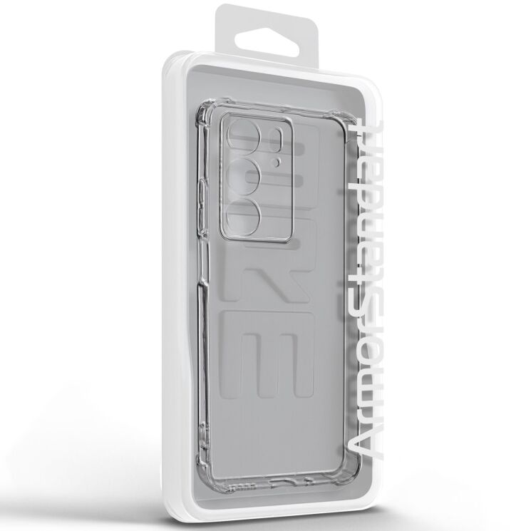 Силиконовый (TPU) чехол ArmorStandart Air Force для Realme C75 - Transparent: фото 3 из 6
