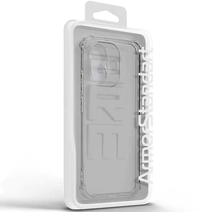 Силиконовый (TPU) чехол ArmorStandart Air Force для Xiaomi Redmi Note 17 (4G/5G) - Transparent: фото 3 из 6