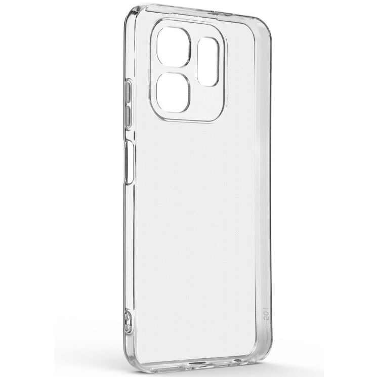 Силиконовый (TPU) чехол ArmorStandart Air Series для Infinix Hot 50i (X6531) / Smart 9 (X6532) - Clear: фото 2 из 6