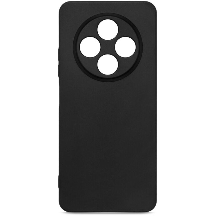 Силиконовый (TPU) чехол ArmorStandart Matte Slim Fit для TECNO Spark 30 - Black: фото 1 из 5