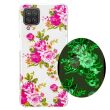 Силиконовый (TPU) чехол Deexe LumiCase для Samsung Galaxy A12 (A125) / A12 Nacho (A127) / M12 (M127) - Rose (260378M)