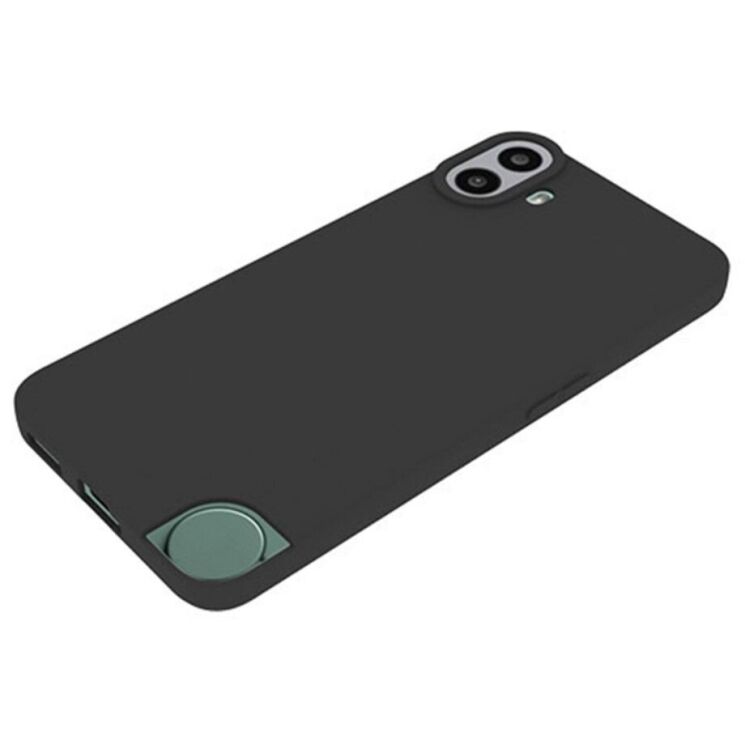 Силиконовый (TPU) чехол Deexe Matte Case для Nothing CMF Phone 1 - Black: фото 2 из 5