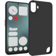 Силиконовый (TPU) чехол Deexe Matte Case для Nothing CMF Phone 1 - Black (370910B)