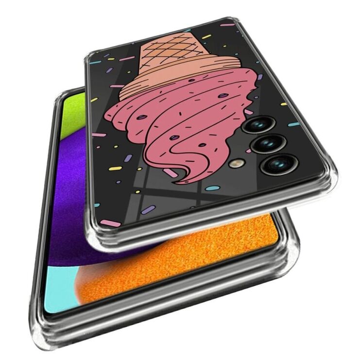 Силиконовый (TPU) чехол Deexe Pretty Glossy для Samsung Galaxy A05s (A057) - Ice Cream: фото 2 из 3