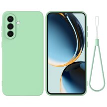 Силиконовый (TPU) чехол Deexe Silicone Case для Samsung Galaxy A57 (A576) - Green: фото 1 из 9