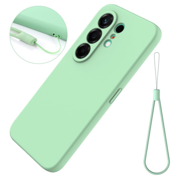 Силиконовый (TPU) чехол Deexe Silicone Case для TECNO Camon 50 - Green: фото 8 из 9
