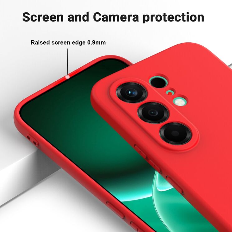 Силиконовый (TPU) чехол Deexe Silicone Case для TECNO Camon 50 - Green: фото 5 из 9