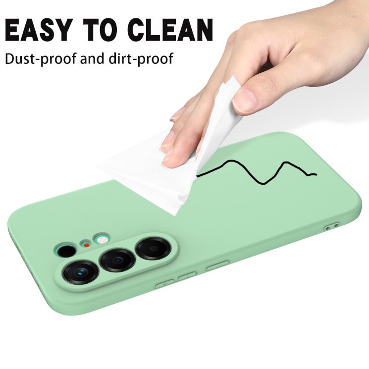 Силиконовый (TPU) чехол Deexe Silicone Case для TECNO Camon 50 - Green: фото 9 из 9