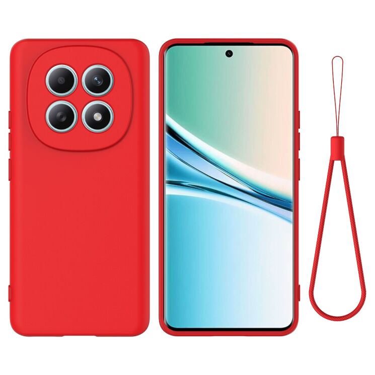 Силиконовый (TPU) чехол Deexe Silicone Case для Xiaomi Redmi Note 15 5G / Poco M8 5G - Red: фото 1 из 9