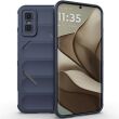 Силиконовый (TPU) чехол Deexe Terra Case для Infinix GT 30 Pro / GT 30 - Dark Blue (386020DB)