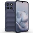 Силіконовий (TPU) чохол Deexe Terra Case для Motorola Edge 70 Fusion - Dark Blue (409512DB)