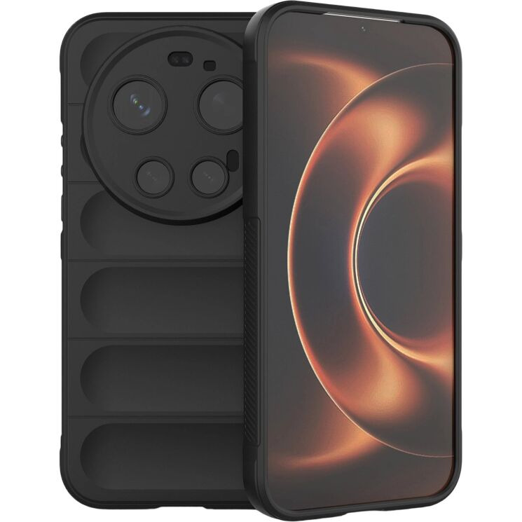 Силіконовий (TPU) чохол Deexe Terra Case для Xiaomi 17 Ultra - Black (407555B) Силіконовий (TPU) чохол Deexe Terra Case для Xiaomi 17 Ultra - Black: фото 1 з 9