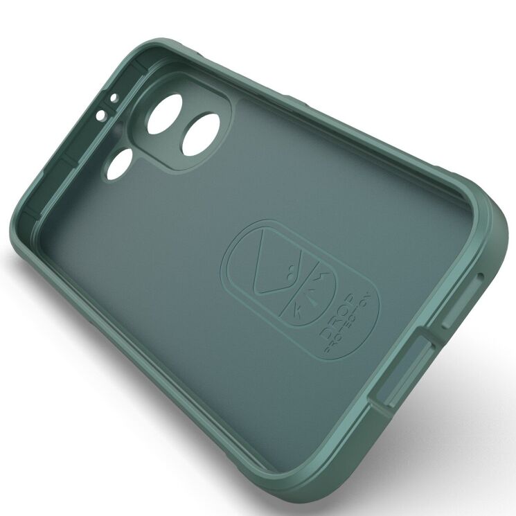 Силиконовый (TPU) чехол Deexe Terra Case для Xiaomi Poco X8 Pro - Green: фото 3 из 6