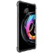 Силіконовий (TPU) чохол IMAK Airbag Case для Motorola Edge 20 Lite - Transparent Black (288901H). Фото 5 з 15