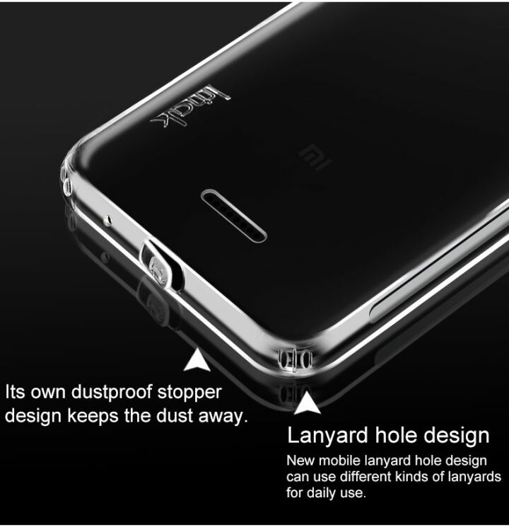 Силиконовый (TPU) чехол IMAK Airbag Case для Xiaomi Redmi 6 - Transparent: фото 12 из 15