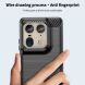 Силіконовий (TPU) чохол MOFI Carbon Fiber для Motorola Edge 50 Ultra - Black (354026B). Фото 8 з 10
