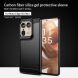 Силіконовий (TPU) чохол MOFI Carbon Fiber для Motorola Edge 50 Ultra - Black (354026B). Фото 3 з 10