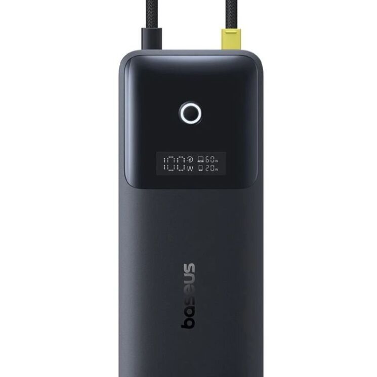 Type-C HUB Baseus Dual Fast Charging 6 in 1 B0007090 - Cosmic Black: фото 3 з 27