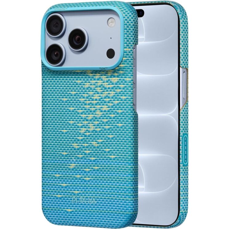 Ультратонкий чохол Pitaka Edge Case для iPhone 18 Pro (KI1812P) - Lucid Blue (423758LB) Ультратонкий чохол Pitaka Edge Case для iPhone 18 Pro (KI1812P) - Lucid Blue: фото 1 з 13