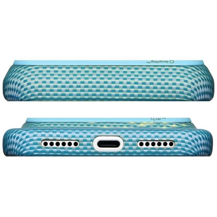 Ультратонкий чохол Pitaka Edge Case для iPhone 18 Pro (KI1812P) - Lucid Blue (423758LB) Ультратонкий чохол Pitaka Edge Case для iPhone 18 Pro (KI1812P) - Lucid Blue: фото 4 з 13