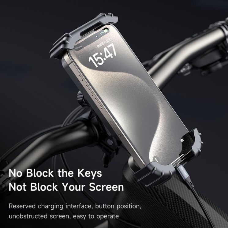 Велосипедний тримач MCDODO CM-524 Cycling Holder - Black (981568) Велосипедний тримач MCDODO CM-524 Cycling Holder - Black: фото 5 з 9