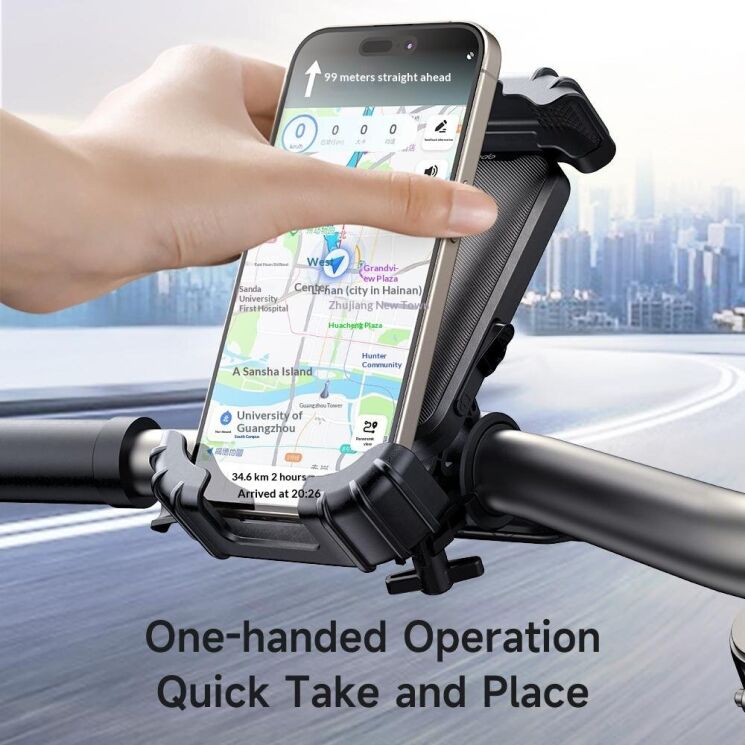 Велосипедний тримач MCDODO CM-524 Cycling Holder - Black (981568) Велосипедний тримач MCDODO CM-524 Cycling Holder - Black: фото 4 з 9