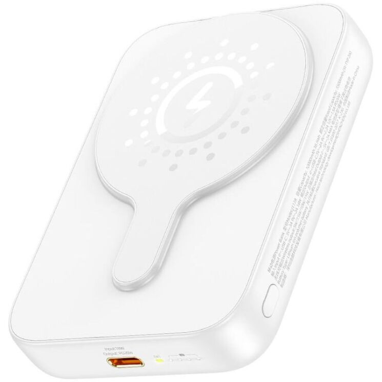 Внешний аккумулятор Hoco J117A Esteem PD20W MagSafe (10000mAh) - White: фото 2 из 7