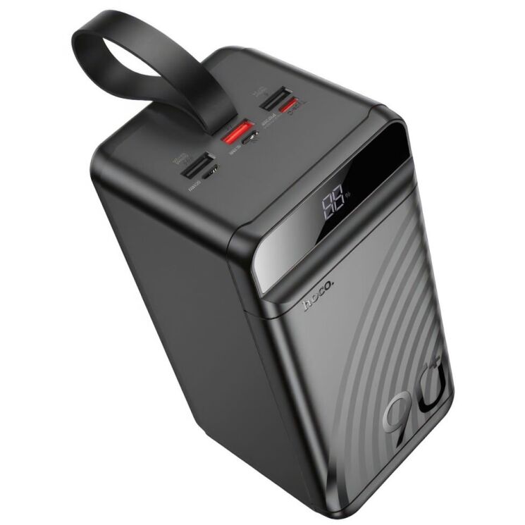 Внешний аккумулятор Hoco J123D Element 22.5W+PD20W (90000mAh) - Black: фото 2 из 8