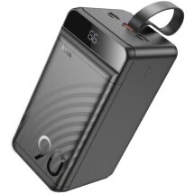 Внешний аккумулятор Hoco J123D Element 22.5W+PD20W (90000mAh) - Black: фото 1 из 8