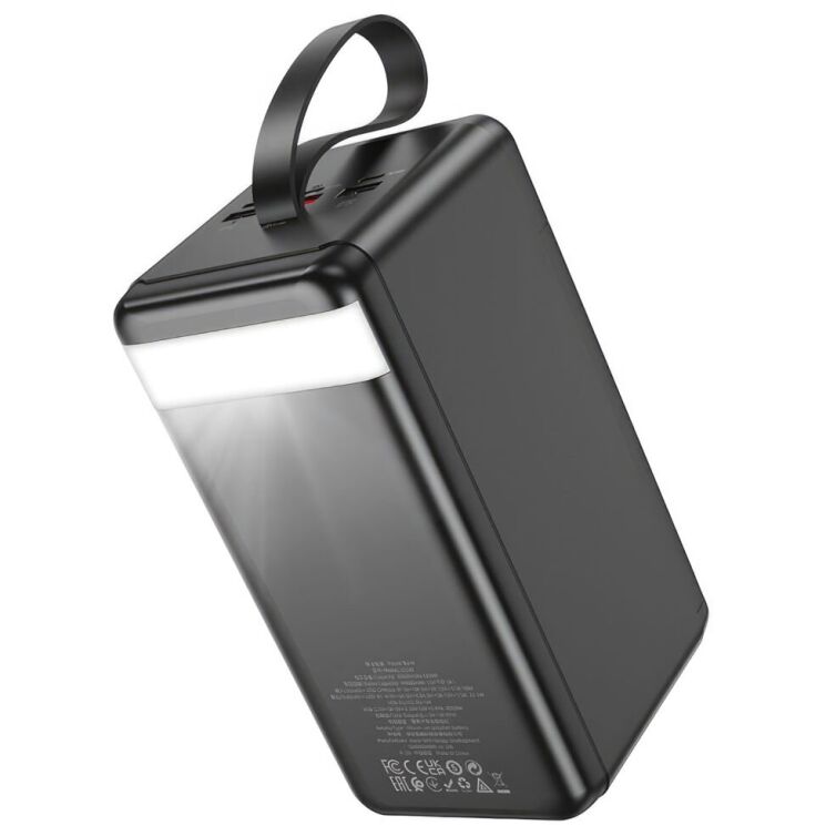 Внешний аккумулятор Hoco J123D Element 22.5W+PD20W (90000mAh) - Black: фото 4 из 8