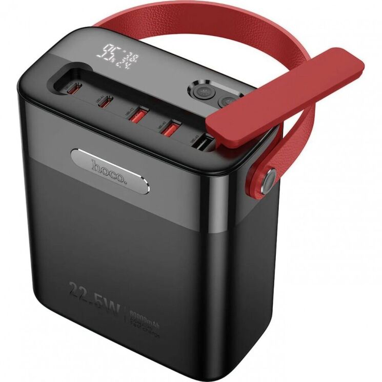 Внешний аккумулятор Hoco J143 Title 22.5W (80000mAh) - Black: фото 3 из 8