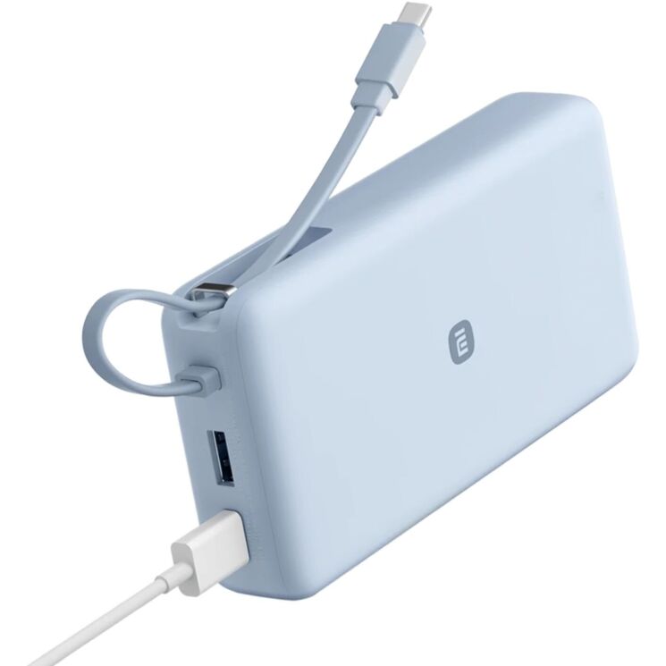 Внешний аккумулятор Xiaomi 67W Integrated Cable (20000mAh) BHR08O8GL - Blue: фото 4 из 4