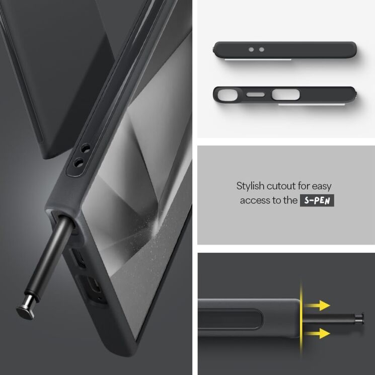 Защитный чехол Cyrill UltraColorby Spigen для Samsung Galaxy S24 Ultra (S928) - Deep Sea: фото 10 из 10