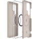 Защитная накладка Spigen (SGP) Silicone Fit (MagFit) для Samsung Galaxy S25 Ultra (S938) ACS09165 - Natural Titanium (374550N). Фото 8 из 24
