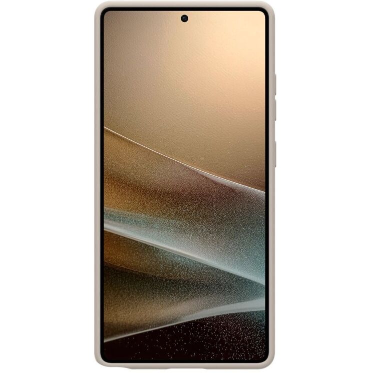 Защитная накладка Spigen (SGP) Silicone Fit (MagFit) для Samsung Galaxy S25 Ultra (S938) ACS09165 - Natural Titanium: фото 6 из 24