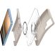 Защитная накладка Spigen (SGP) Silicone Fit (MagFit) для Samsung Galaxy S25 Ultra (S938) ACS09165 - Natural Titanium (374550N). Фото 7 из 24