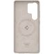 Защитная накладка Spigen (SGP) Silicone Fit (MagFit) для Samsung Galaxy S25 Ultra (S938) ACS09165 - Natural Titanium (374550N). Фото 11 из 24