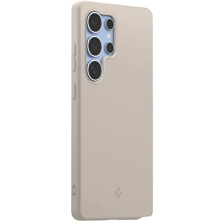 Защитная накладка Spigen (SGP) Silicone Fit (MagFit) для Samsung Galaxy S25 Ultra (S938) ACS09165 - Natural Titanium: фото 3 из 24