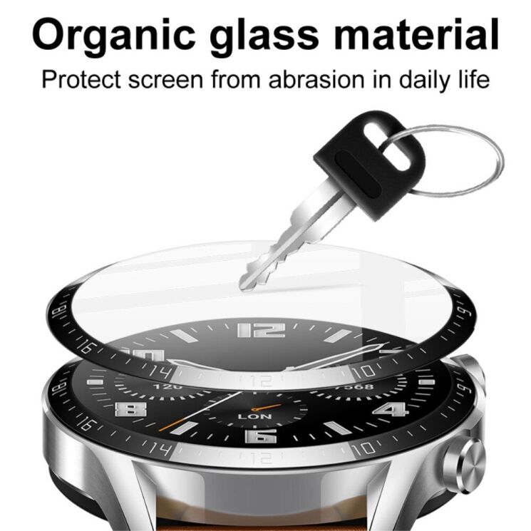 Защитная пленка IMAK Watch Film для Garmin Epix Pro (Gen 2) 42mm - Black: фото 5 из 9