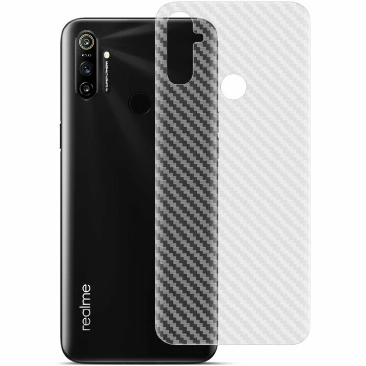 Захисна плівка на задню панель IMAK Carbon для Realme C3: фото 1 з 12