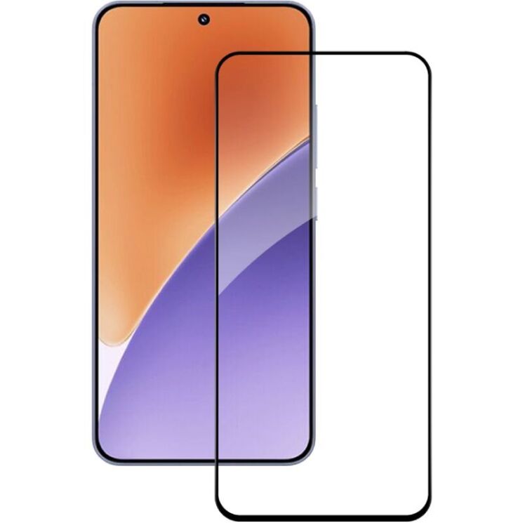 Защитное стекло ACCLAB Full Glue для Xiaomi 15 - Black: фото 2 из 7