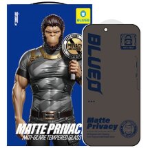 Захисне скло Blueo Full Cover Anti-Peep Matte для iPhone 18 Pro - Black: фото 1 з 10