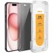 Защитное стекло ENKAY Privacy для Apple iPhone 15 - Black (339972B). Фото 1 из 9